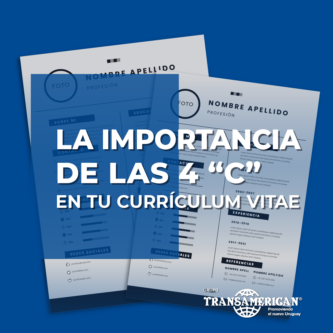 Creá un CV efectivo y sumate al equipo de Transamerican